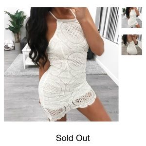 White Lace Dress. Never worn